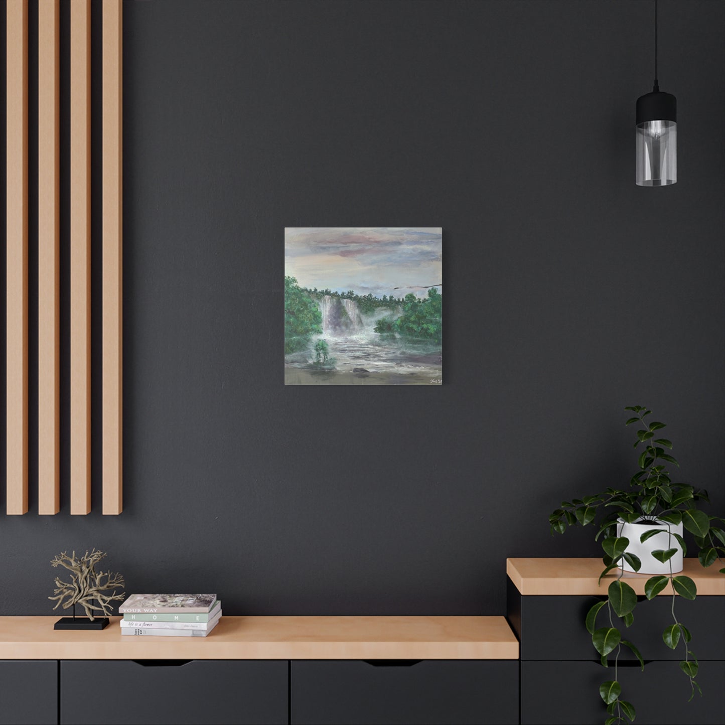 "Fossefall" trykk