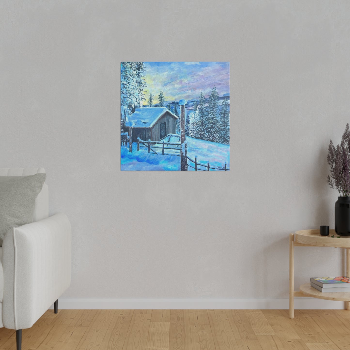 "Mot Vinternatt" trykk